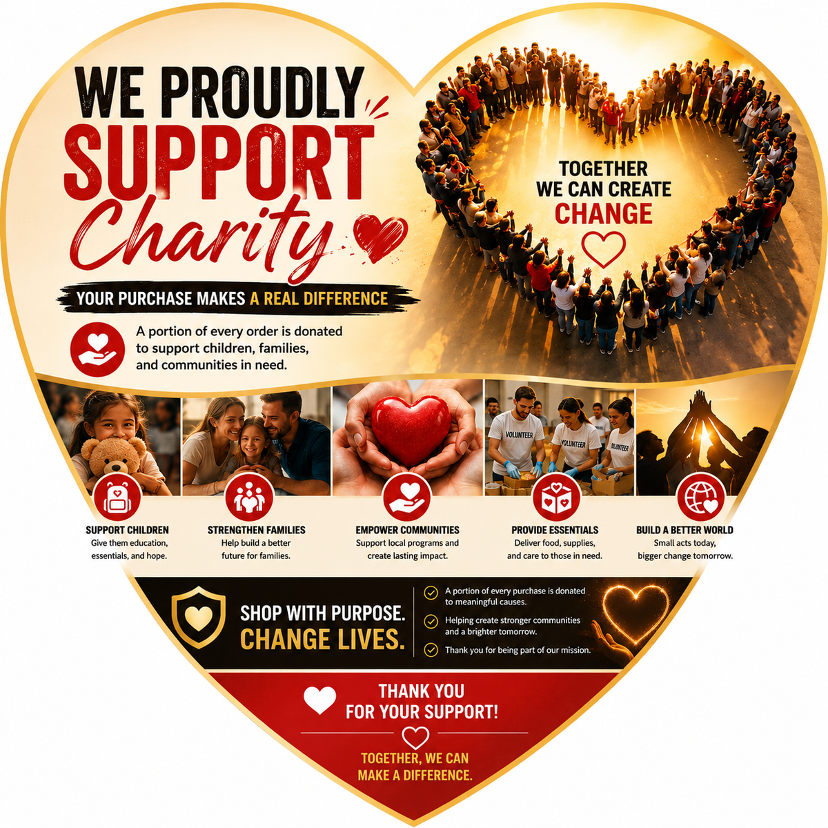 Support a Good Cause ❤️