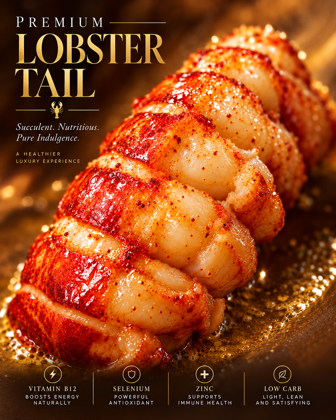 Maine Lobster Tail – Succulent Seafood Favorite with Rich Flavor & Premium Quality-Zane
